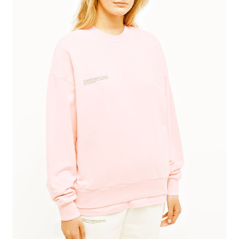 PANGAIA Ballet Pink Sweatshirt Top 365 Signature Organic Cotton Small Oversized